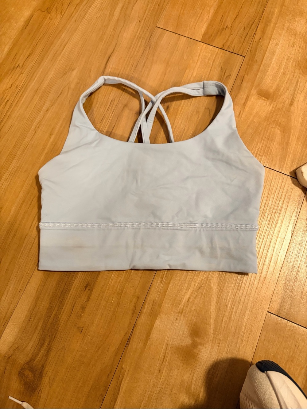 lululemon Energy Longline Bra
Medium Support in light blue